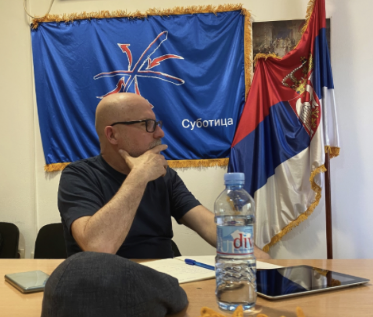 Meetings at Subotica Camp